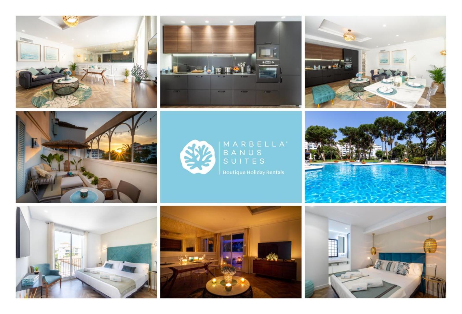 Marbella Banus Suites - Lily Playas Del Duque Banus Beach Apartment Стая снимка